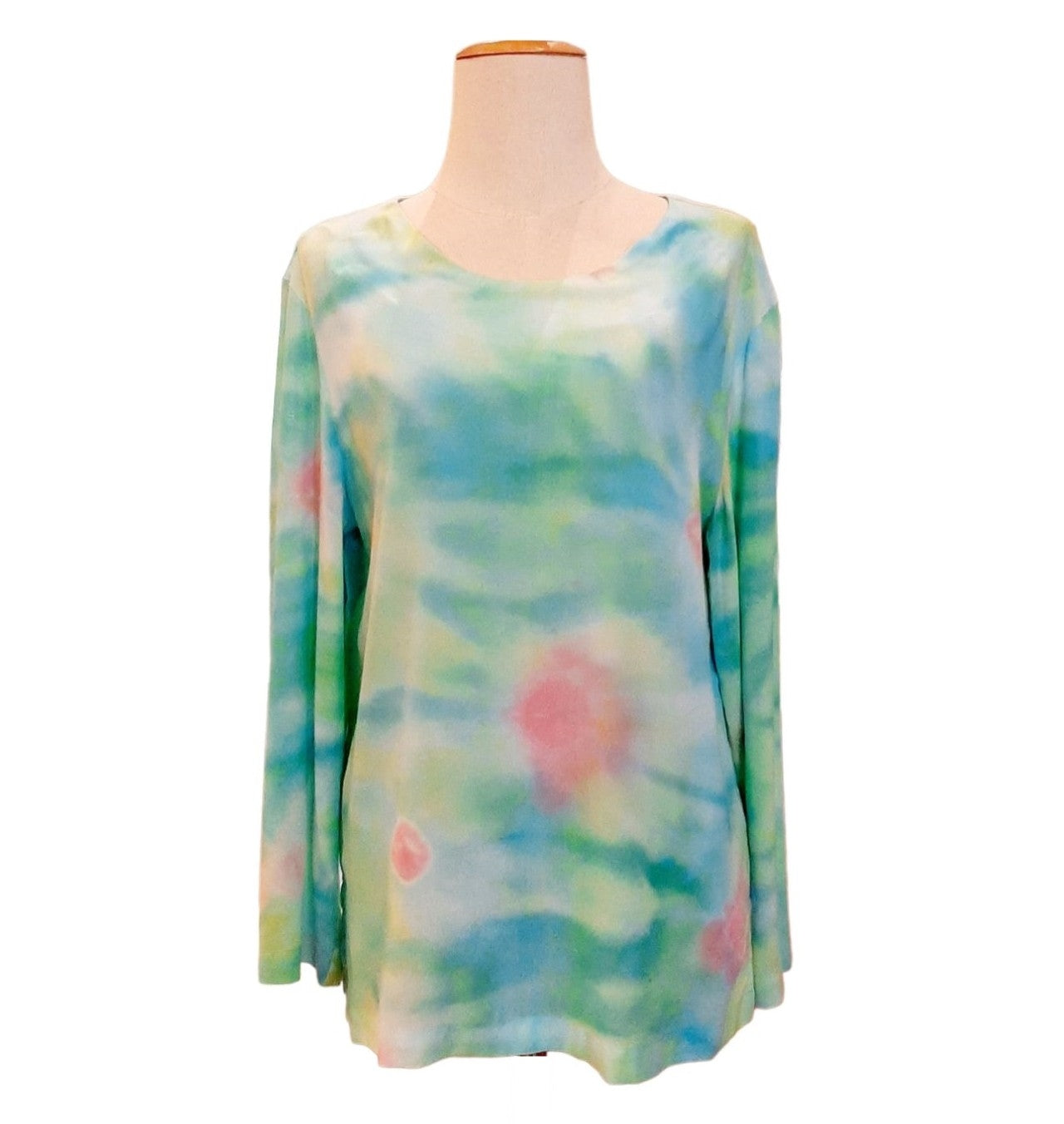 112 BL Painted Long Sleeve blouse