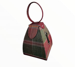 Silk Panettone shape Handbag